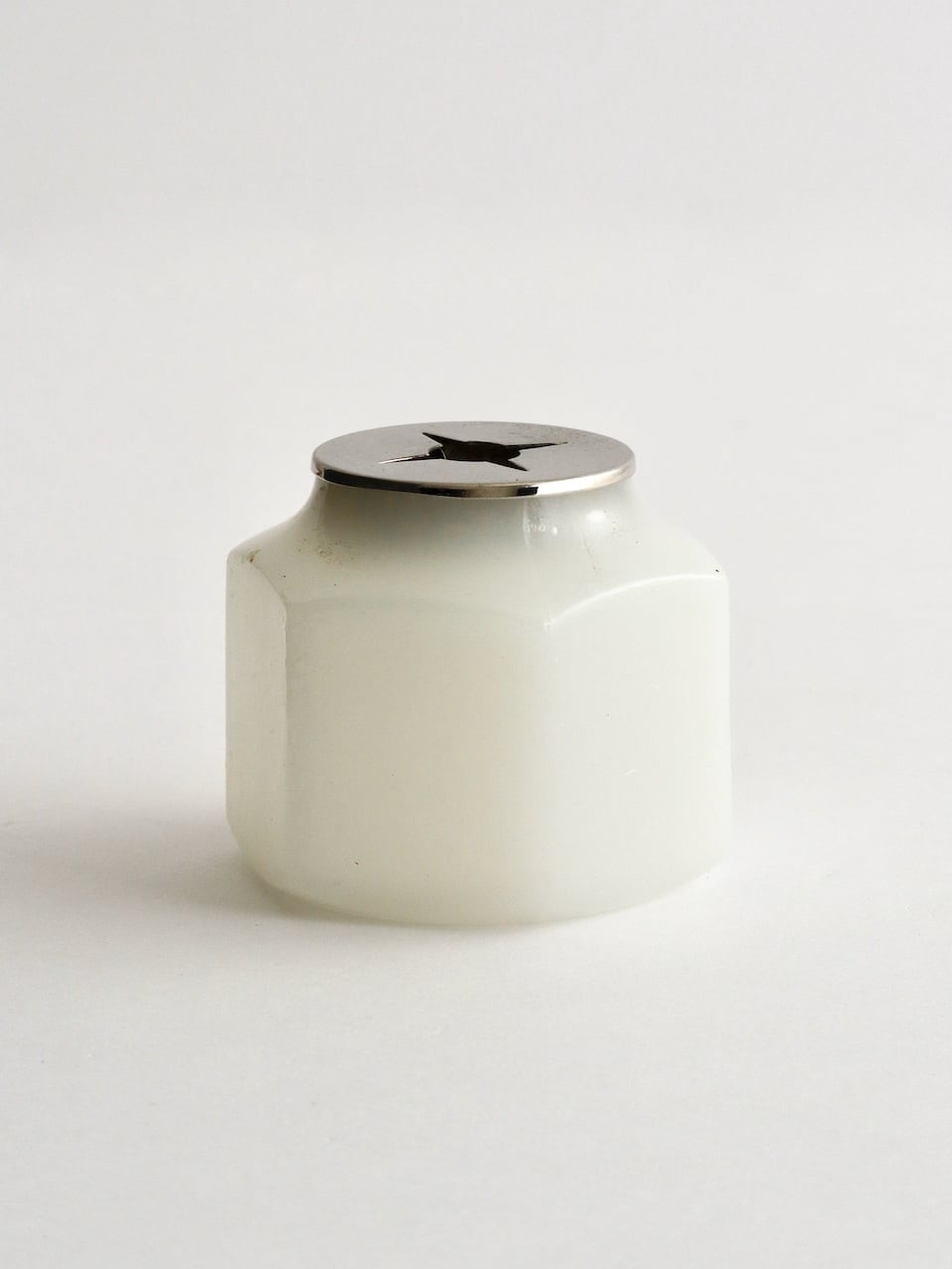 ヴィンテージ ミルクガラス キャニスター｜Vintage Milk Glass Dental
