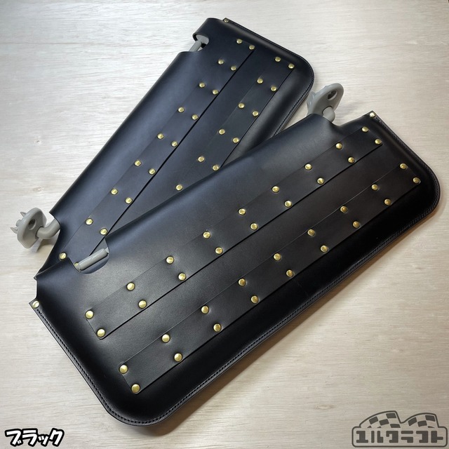 DA17VDA17Wエブリイワゴン（6型ハイルーフ・オーバーヘッドシェルフ）モールサンバイザーカバー（ブラック）