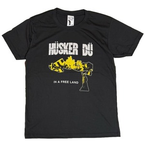 ロックTシャツ バンドTシャツ ハスカードゥ 半袖 メンズ レディース 黒 ブラック ロック ROCK FGRT15-83
