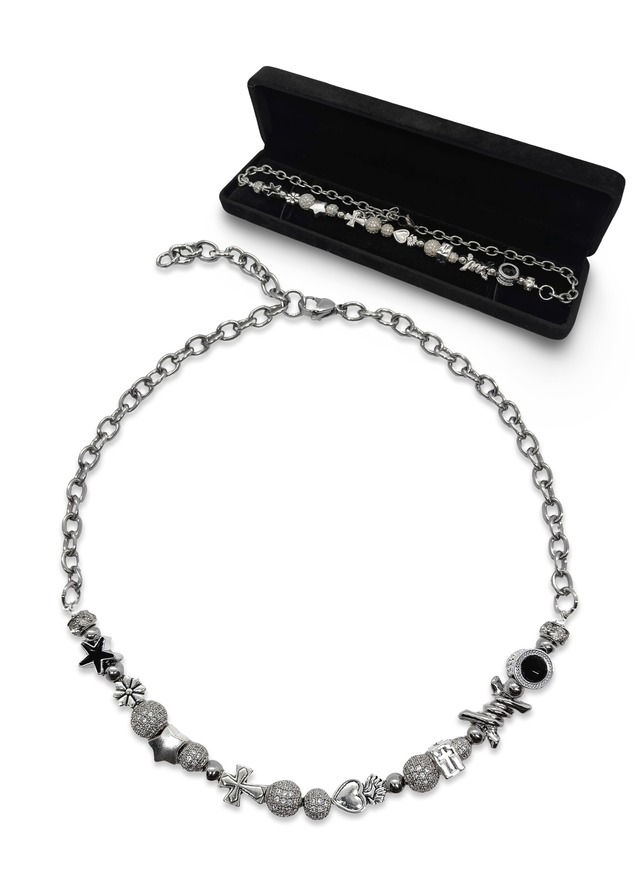 SILVER LUXE NECKLACE