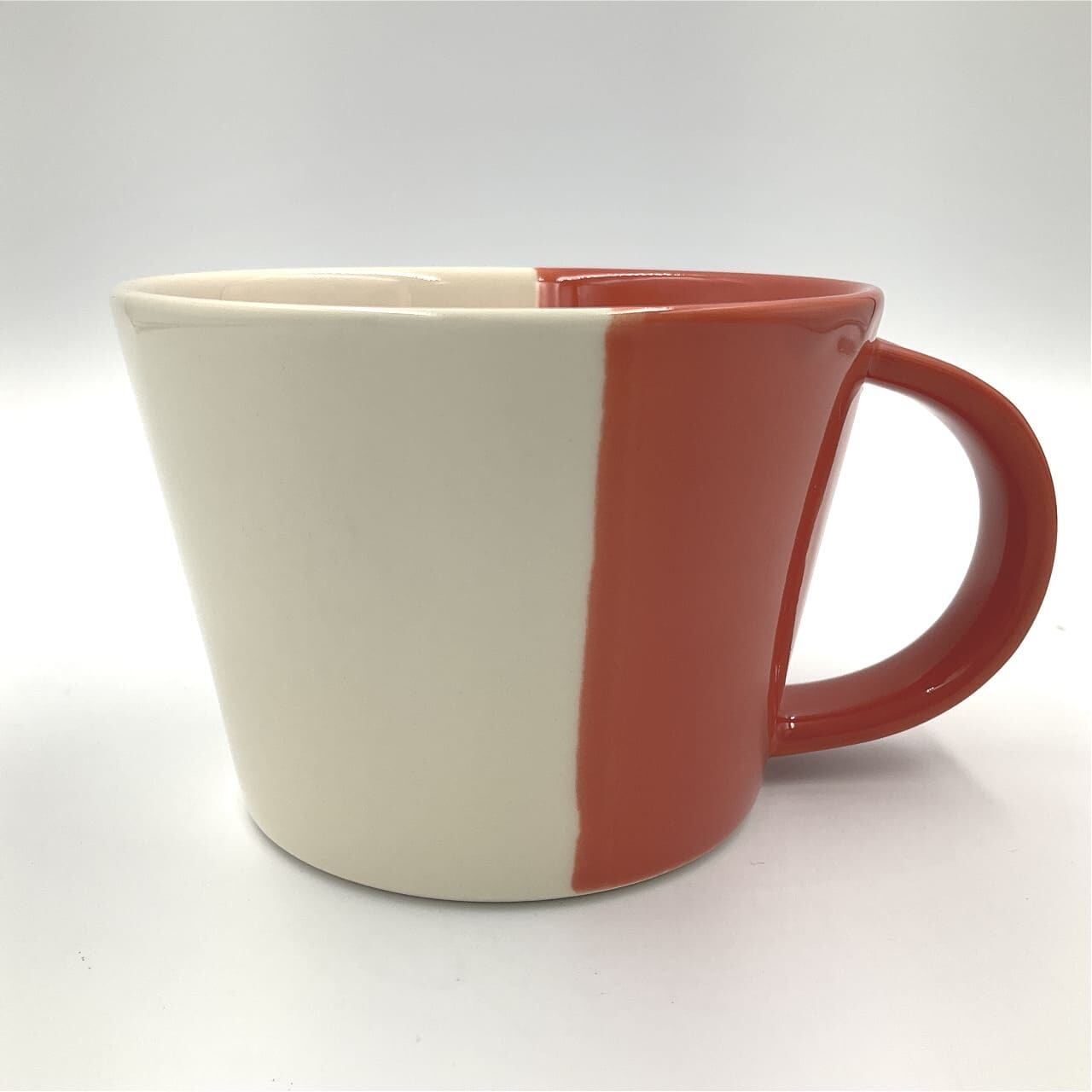 【瀬戸焼】マグカップ true colors line 朱【m.m.d.】