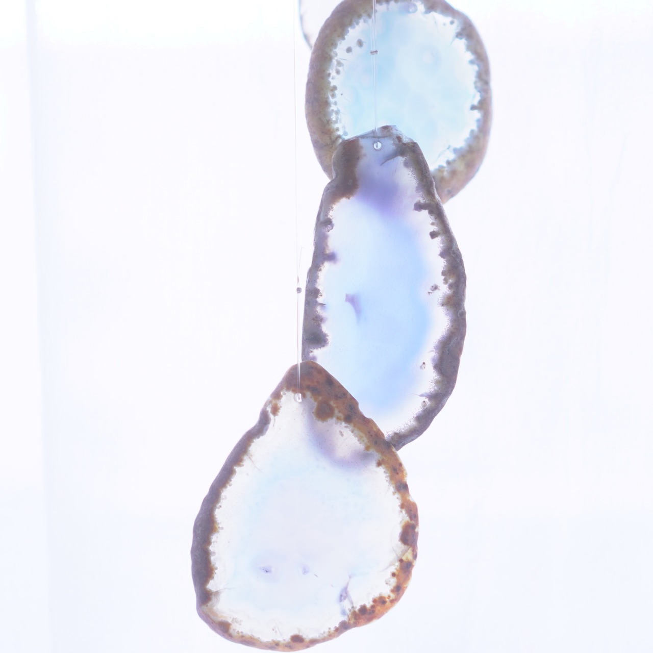 Salt Lake 08 - アゲートヒーリングチャイム / Agate Sun Catcher Wind Chime 423