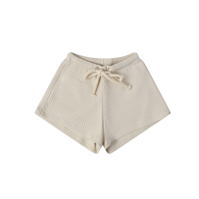 organic zoo(オーガニックズー) ／Ceramic white Waffle Rope Shorts