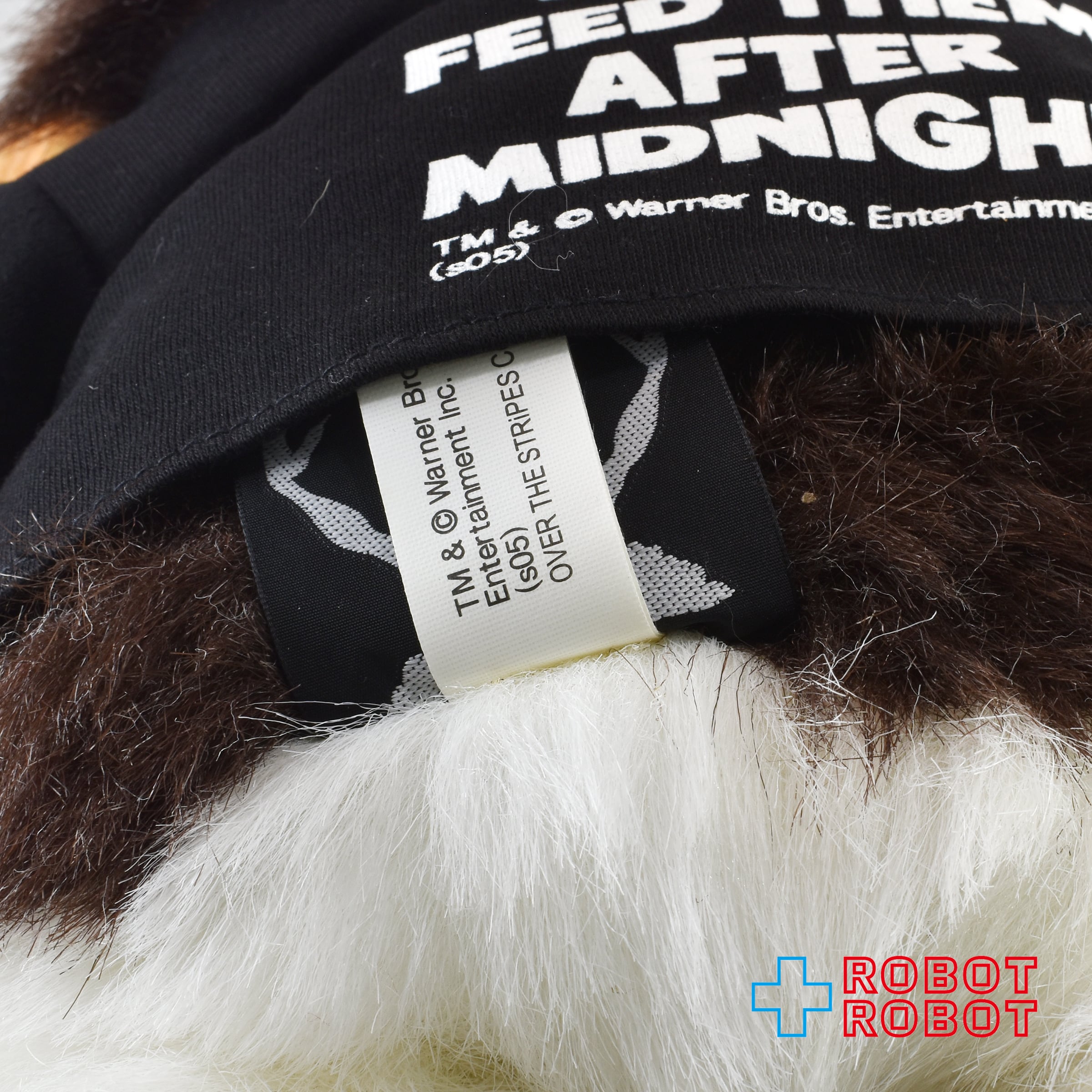 グレムリン オーバーザストライプス ギズモ 泣き顔 ぬいぐるみ Tシャツ