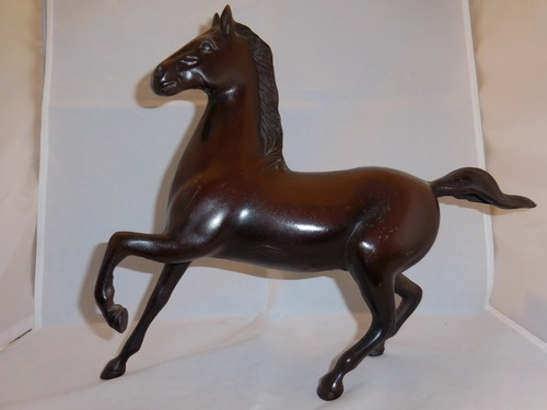 馬置物 an ornament imulti-metal Japanese horse