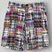 【90s】00s POLO RALPH LAUREN パッチワークショーツ ハーフパンツ W33 マルチカラー チェック VINTAGE ラルフローレン PROSPECT SHORT