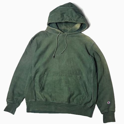 Vintage【Champion】Faded Reverse Weave Hoodie