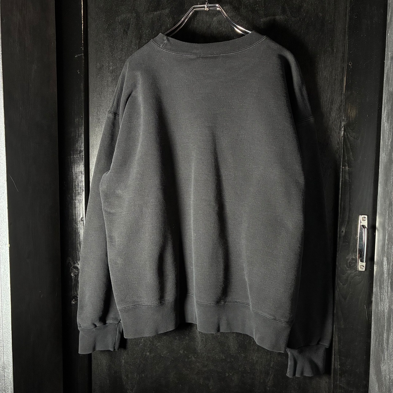 THRASHER ゴジラパロディ　ロゴスウェット　スラッシャー　黒　ブラック　スケート