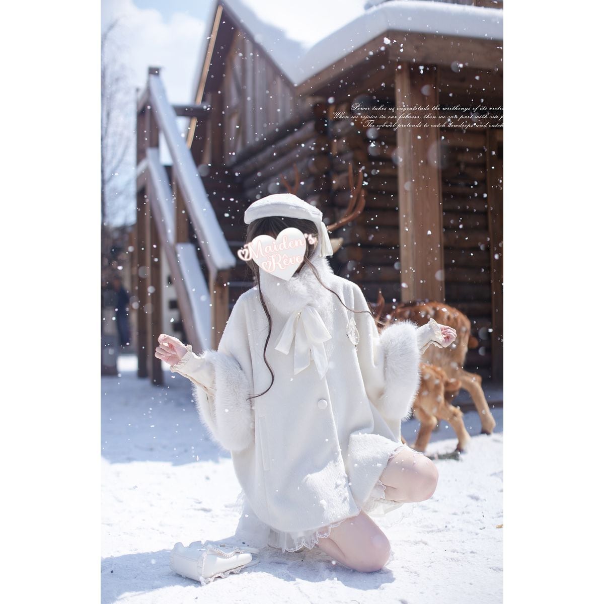 ふわふわファーガーリーコート | Maiden's Rêve