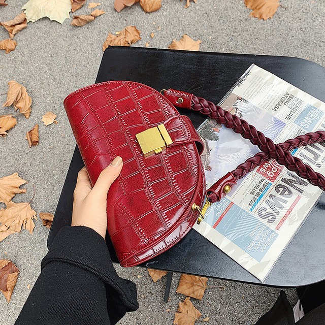 オータムウィンタースタンダード レトロ 秋物 冬物 メッセンジャーバッグ サドルバッグ シートバッグ 手作りハンドバック39942642922