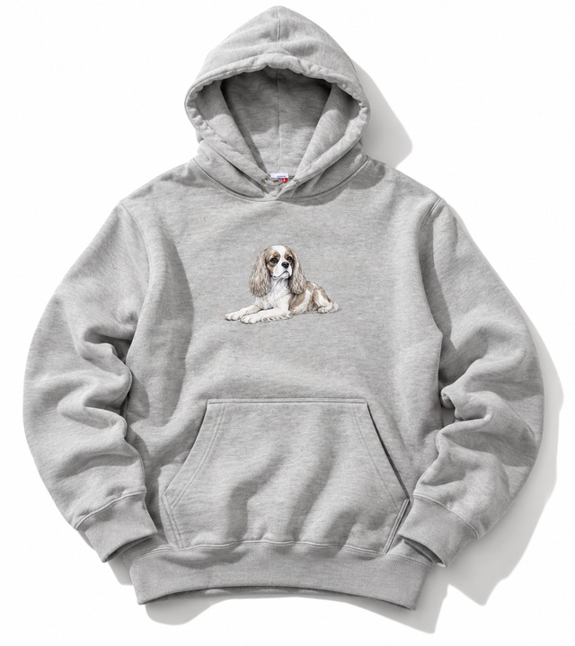 Cavalier Portrait Hoodie – Blenheim 0112
