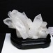 3.3Kg 水晶 クラスター 原石 ブラジル ミナスジェライス州 コリント産 レムリアンシード 一点物 台座付属 192-701