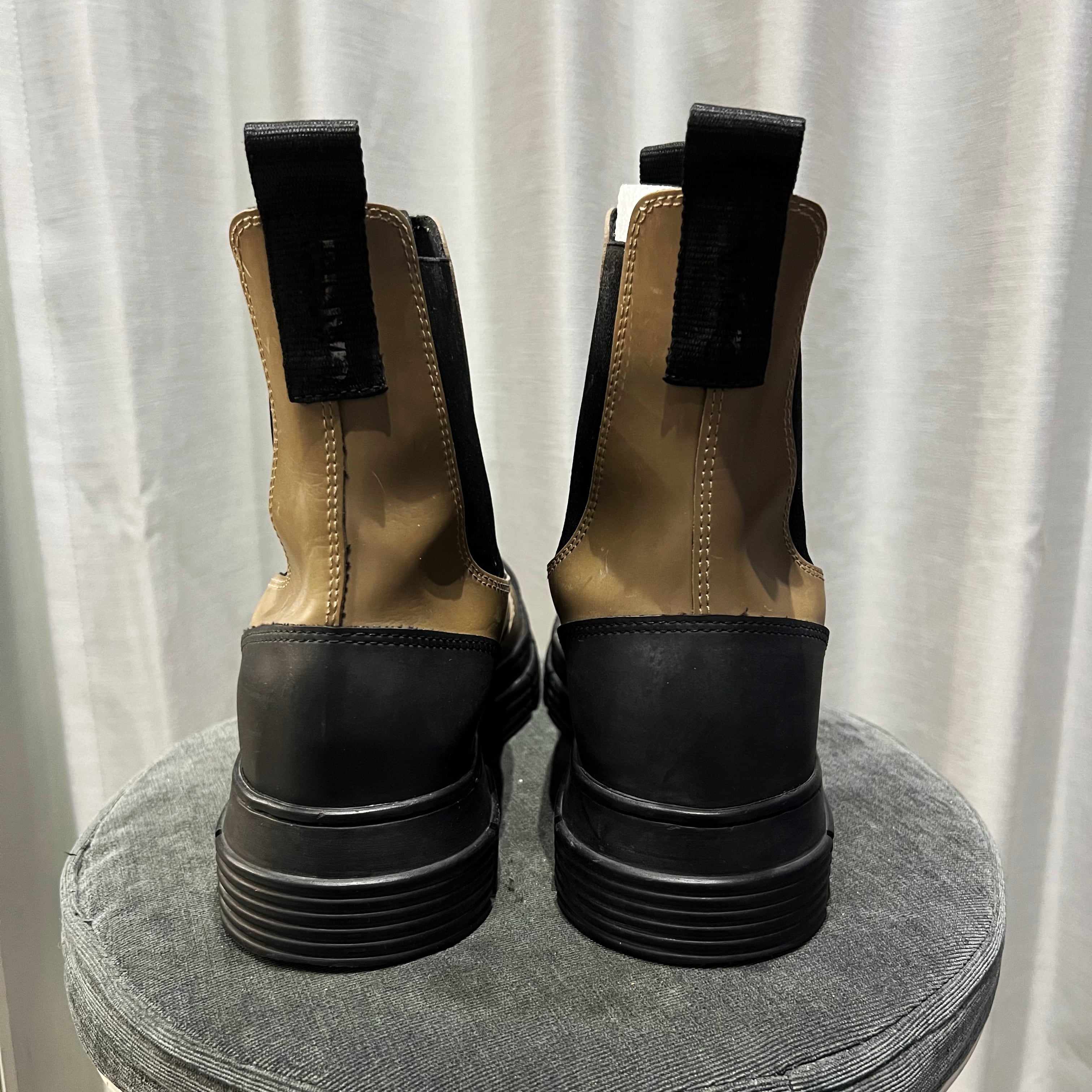 GANNI ガニー チェルシー ラバー アンクルブーツ SIZE 37 箱付き 【中 