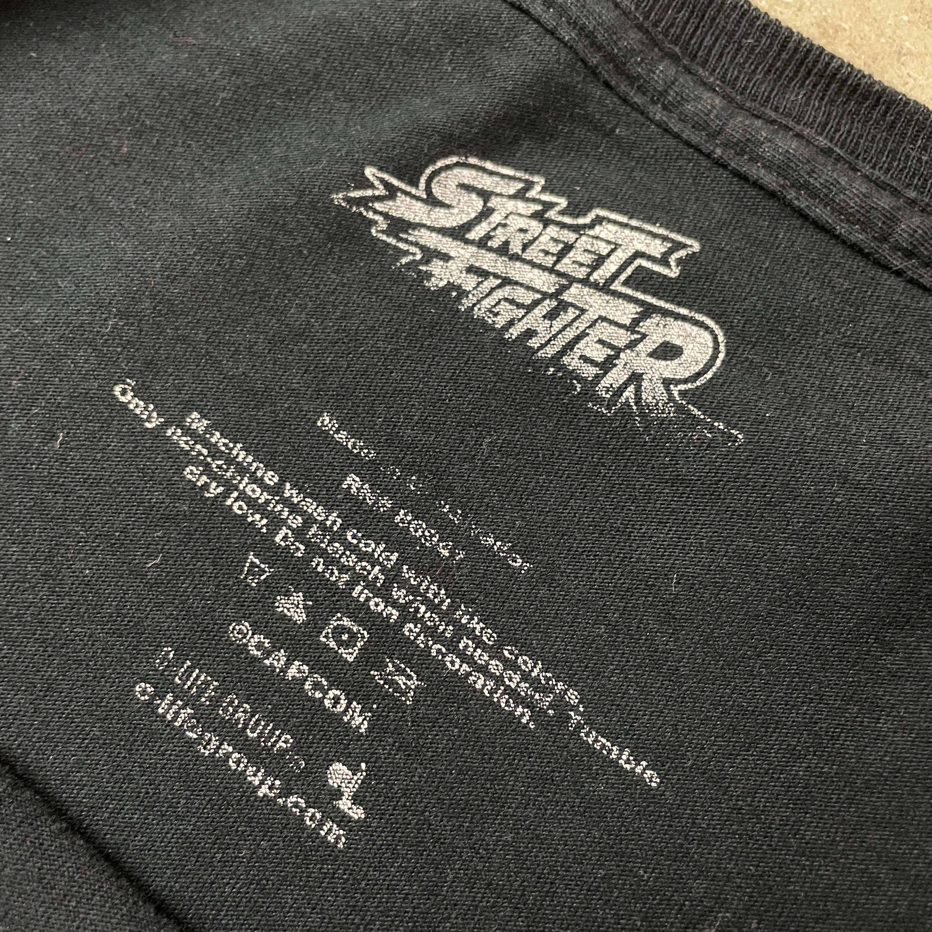 STREET FIGHTER ストリートファイター ゲーム キャラクタープリントT