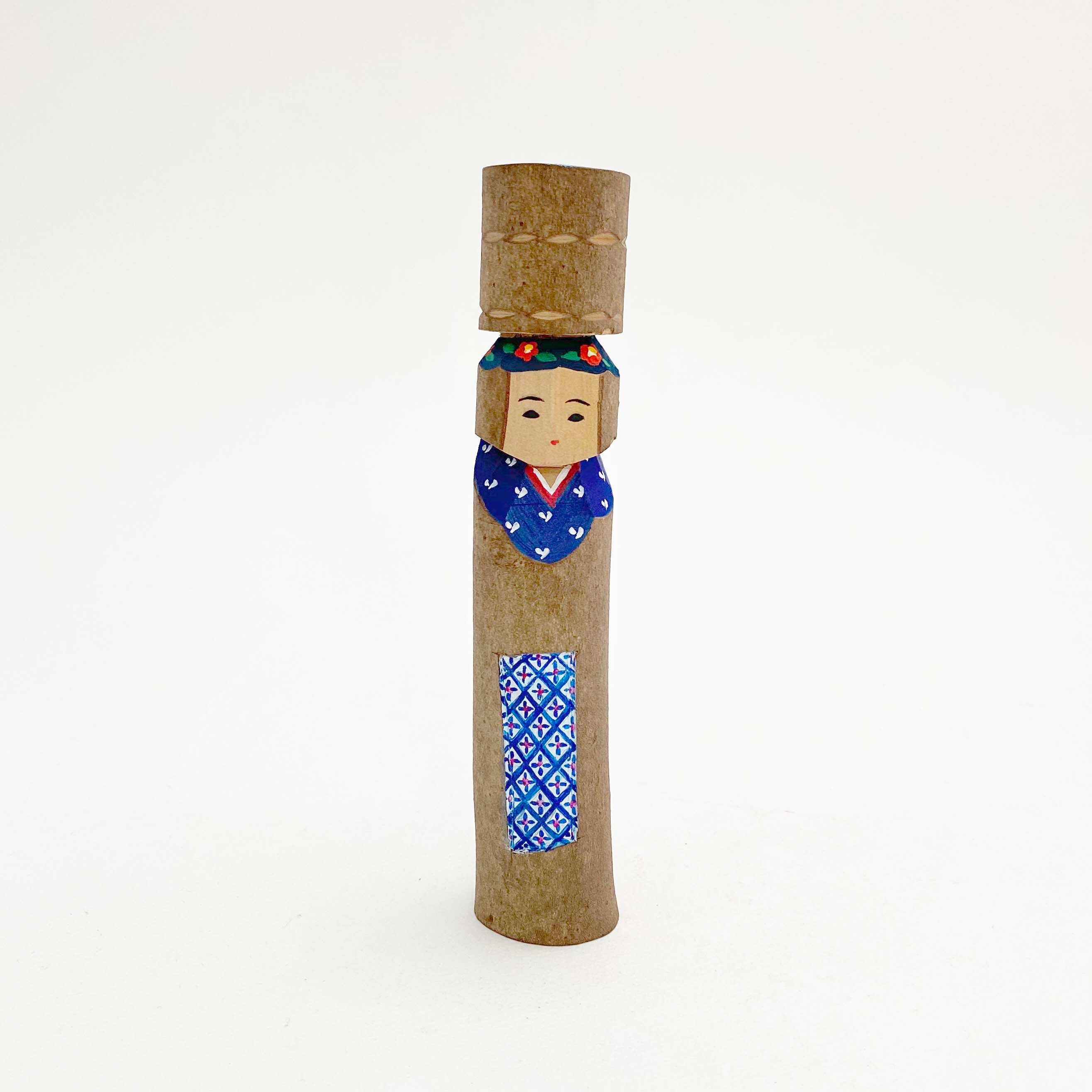 大島椿 あんこ人形 中(ダイヤ花)