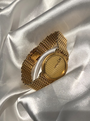 CELINE セリーヌ  トリオンフ  ステンレス アナログ クォーツ腕時計 ゴールド vintage ヴィンテージ オールド zhs23u