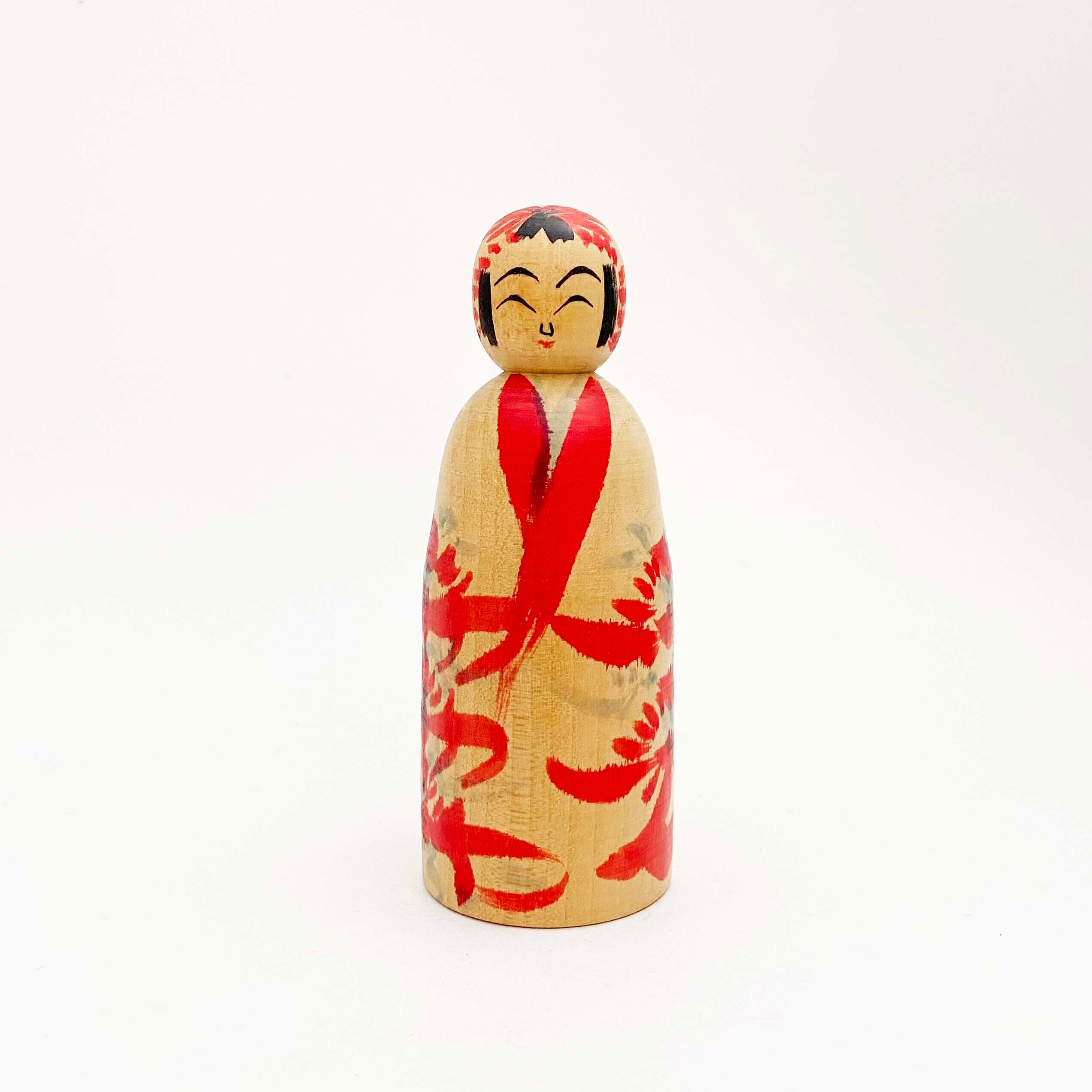 瀬谷幸治工人 【中丿沢系】こけし マトリョーシカ