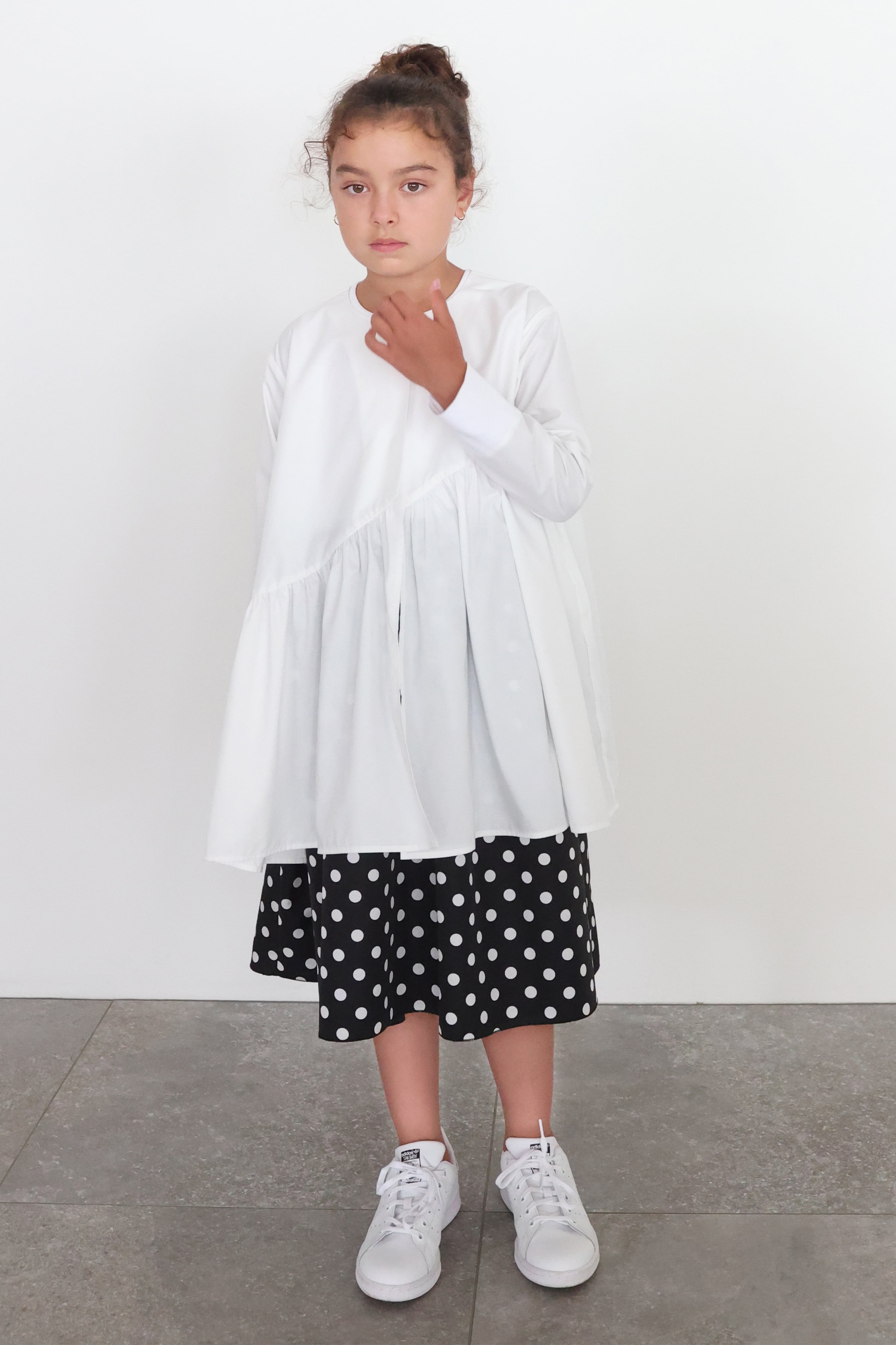 AMICA kids モロッコワンピース ホワイト AMICA kids モロッコ