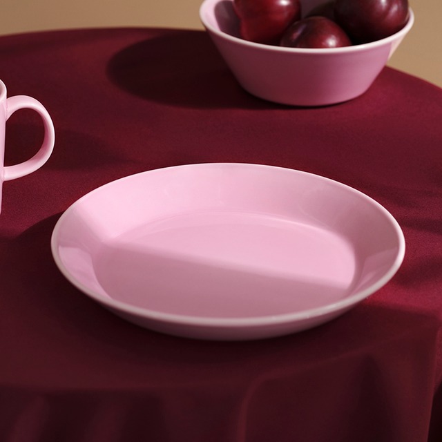 《限定》ティーマ プレート 21cm ローズ ［ iittala ］