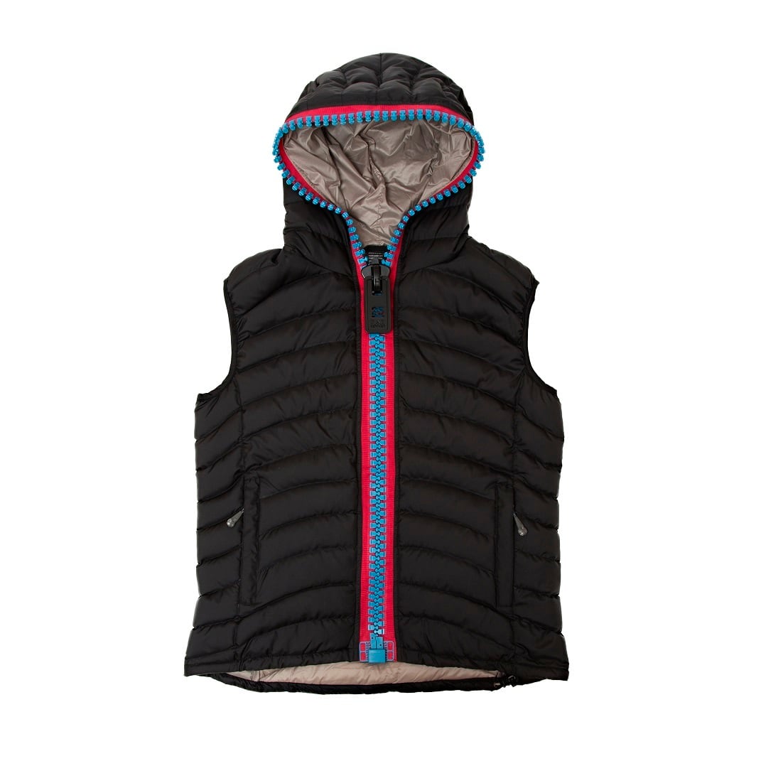 限定30着 Hypertrophy Fatzipper HOOD DOWN VEST BLACK 