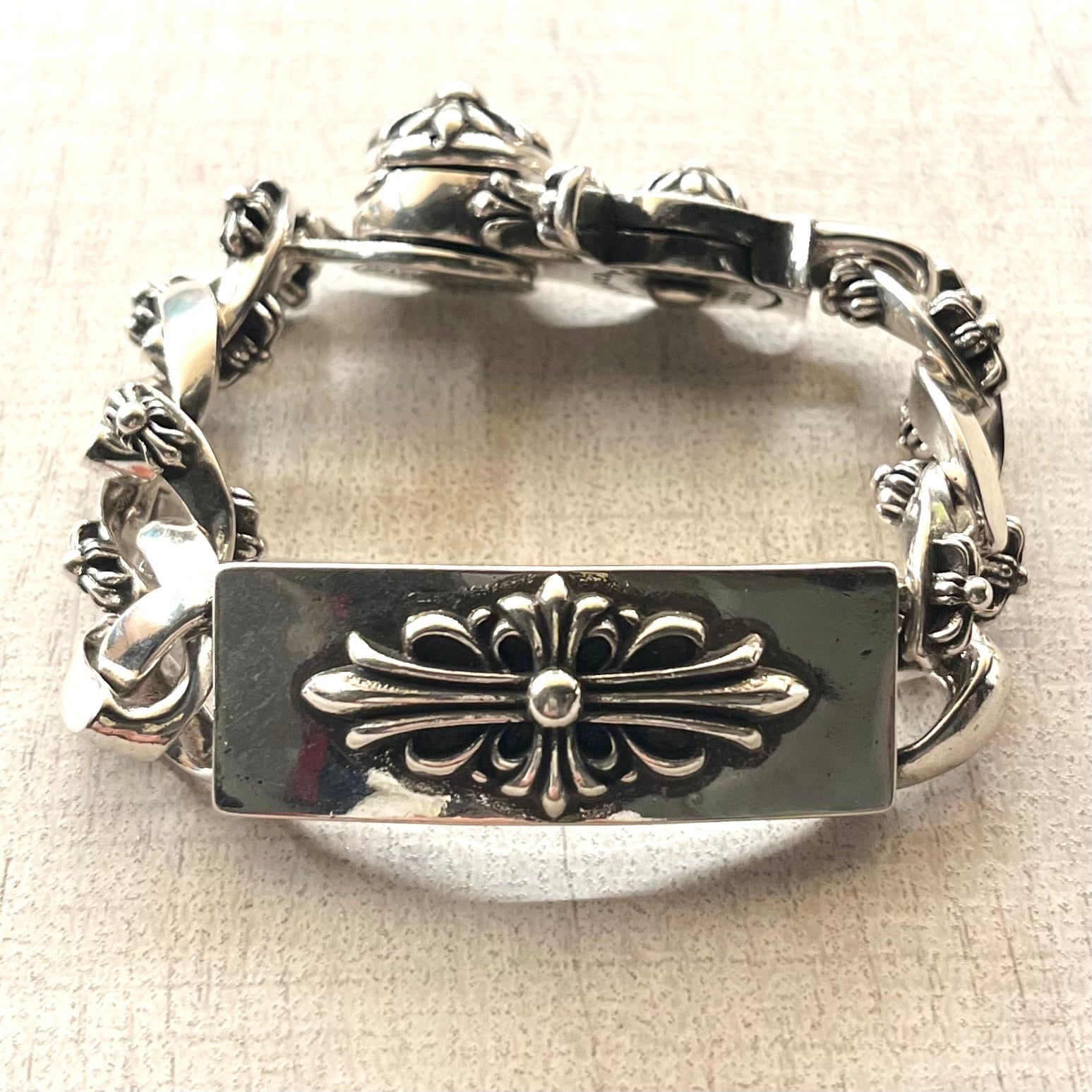 SILVER925 BLACK LINE DESIGN BANGLE/シルバー/ブレスレット/バングル