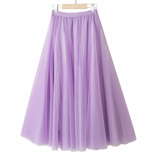 チュール スカート 1543