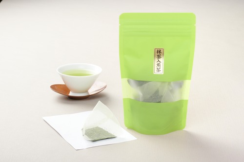 【個数限定】抹茶入り煎茶ティーバッグ（5ｇ×10個入）