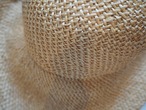 60’s America Straw hat with ribbon