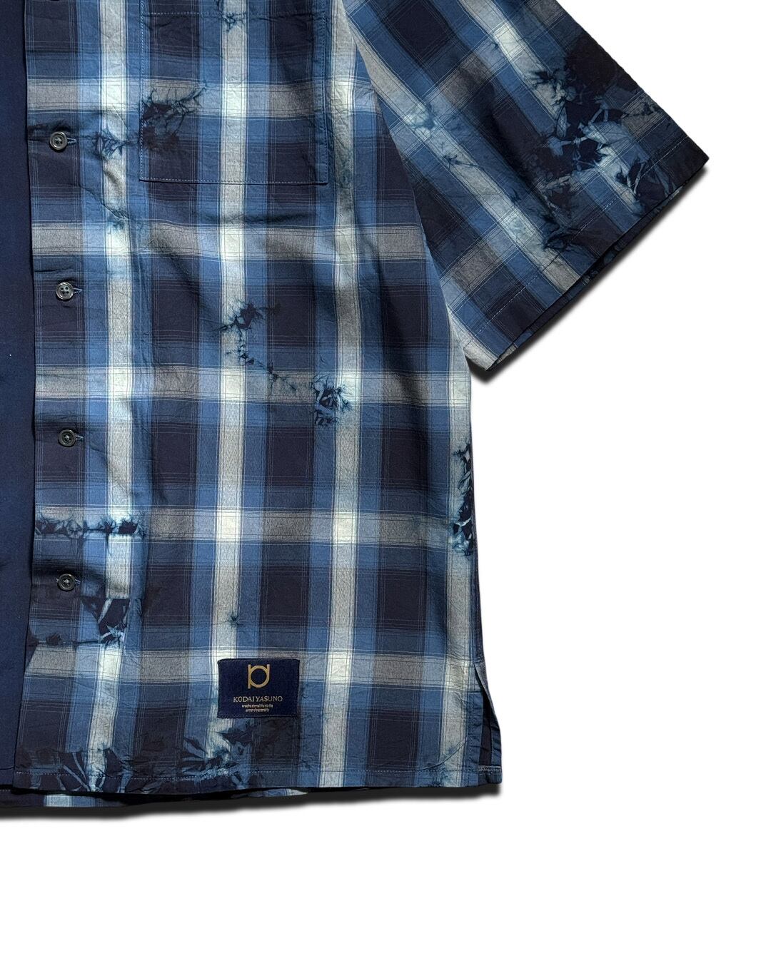 数量限定販売】藍染め開襟シャツ 二重人格 藍 | 唯一無二の服づくり