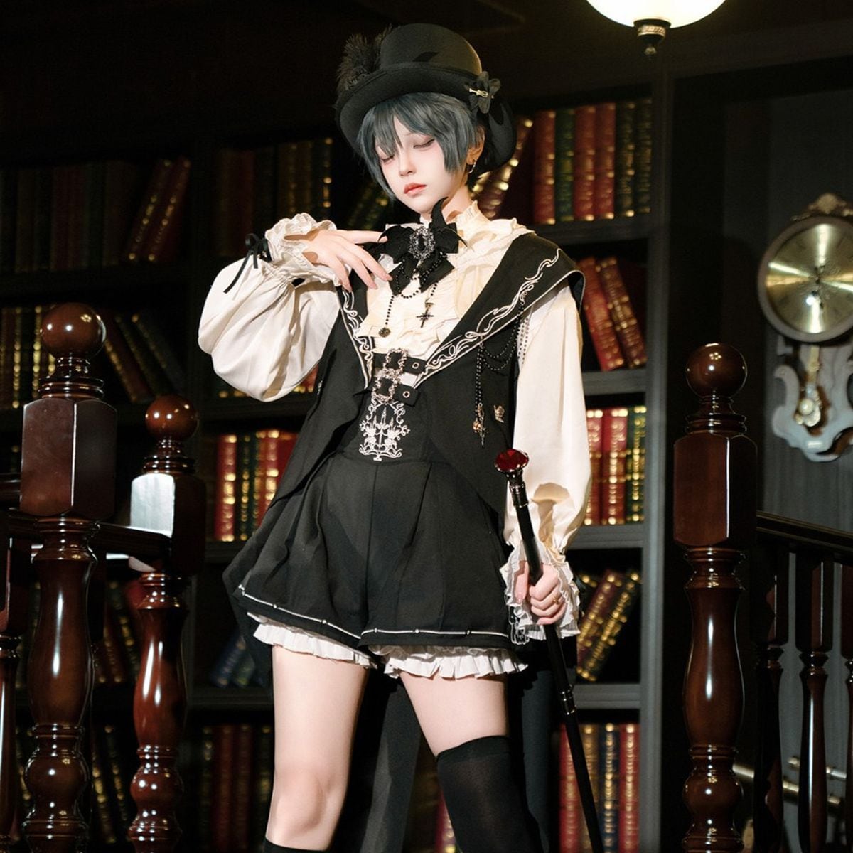 ゴシックプリンスウサミミセットアップ | Maiden's Rêve