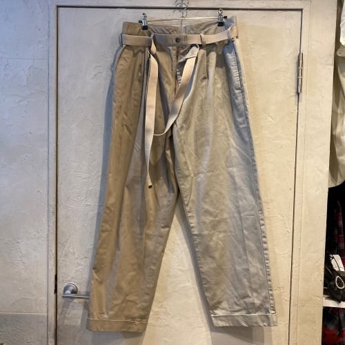 MAISON EUREKA メゾンエウレカ VINTAGE REWORK CHINOS チノパンツ