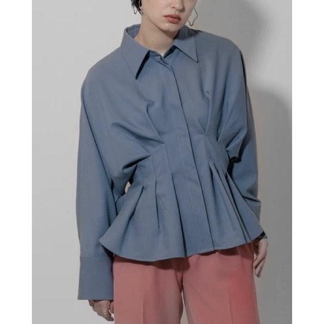 【Limue】ドルマンタックビッグシャツ
