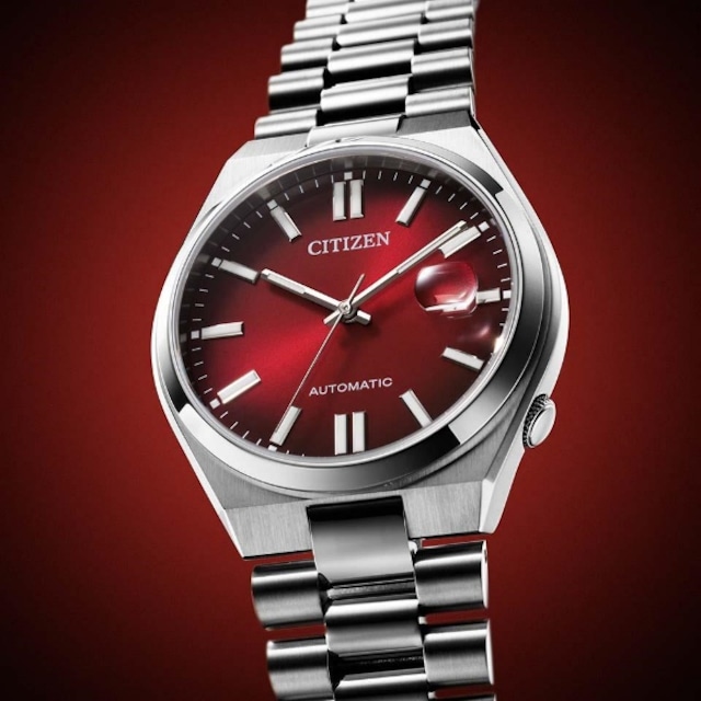 CITIZEN COLLECTION シチズンコレクション TSUYOSA Collection 機械式 シースルーバック メンズ腕時計 NJ0150-56W