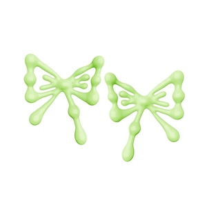【LOVEMETAL】Milk Green Stud Earrings