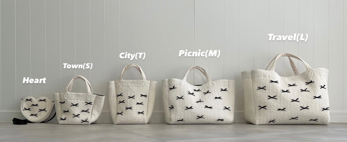 【新品未開封】gypsohila picnic bag Msize/White