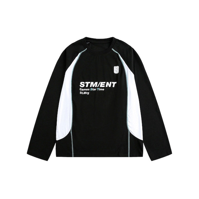 スポーツロゴパネルミックスTシャツ 3col   R01469