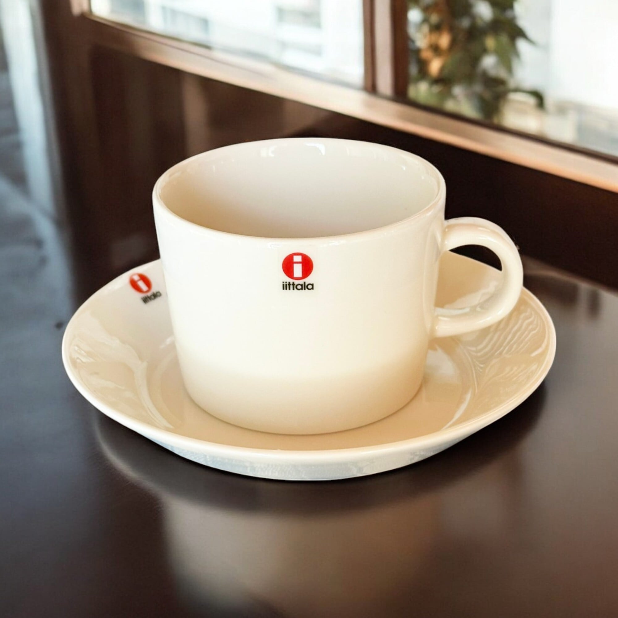 ティーマ カップ&ソーサー ホワイト 220ml｜北欧デザイン 磁器 食洗機