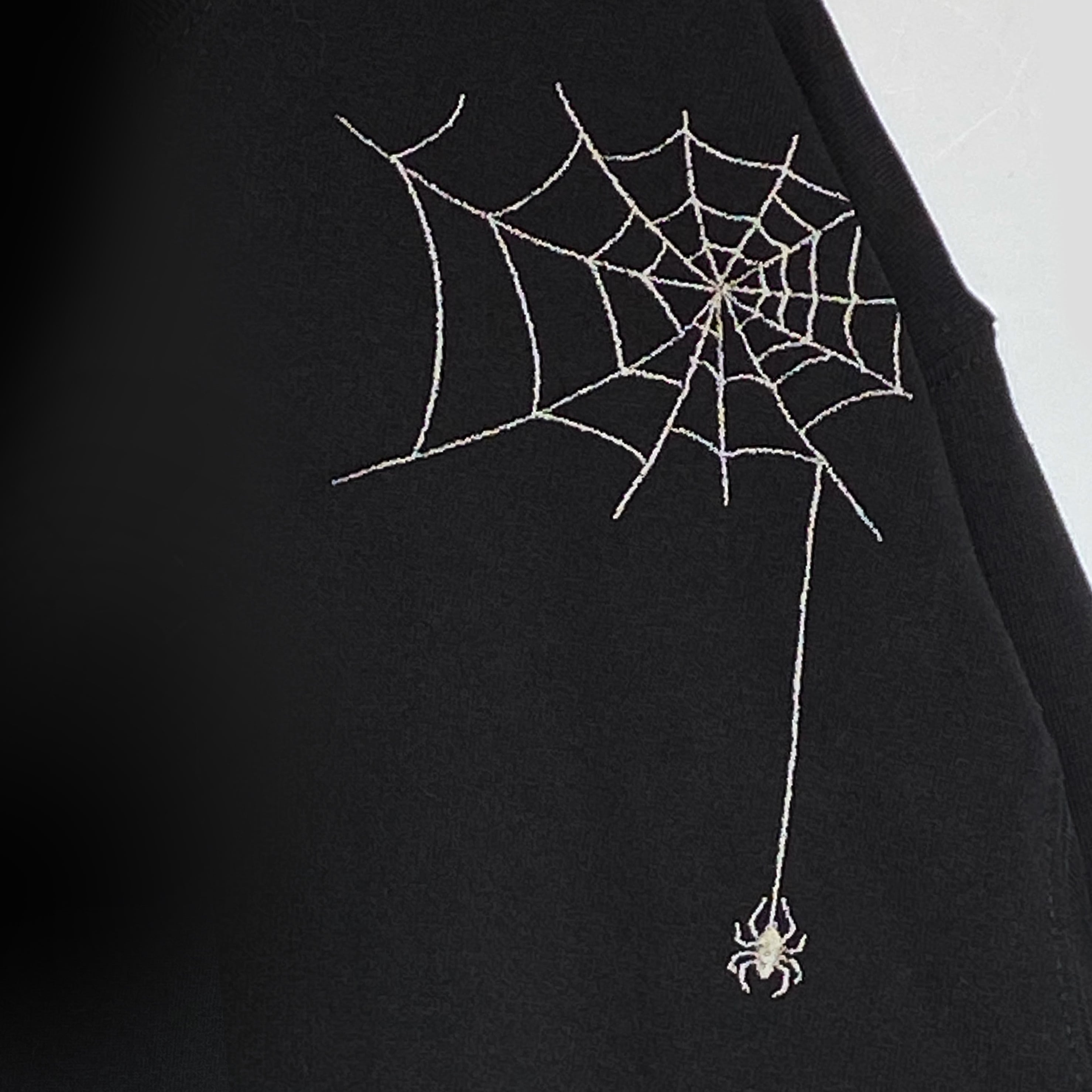 刺繍☆ロンT／SPOOKY VIBES 9.1oz