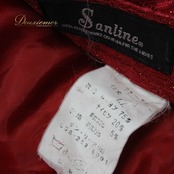 社交ダンス 衣装 スタンダード スカート レッスンウェア レディース Sanline サンリーヌ 赤 花柄 レッド系 練習着 レース シック 透け感 練習用 スカート 踊る 多目的 クラシックなデザイン フェミニン 大人可愛い ラグジュアリー おしゃれ ベルベット感 軽量ファブリック フルフレア デイリーコーデ ゆったり 大人女性用 上品さ エレガント