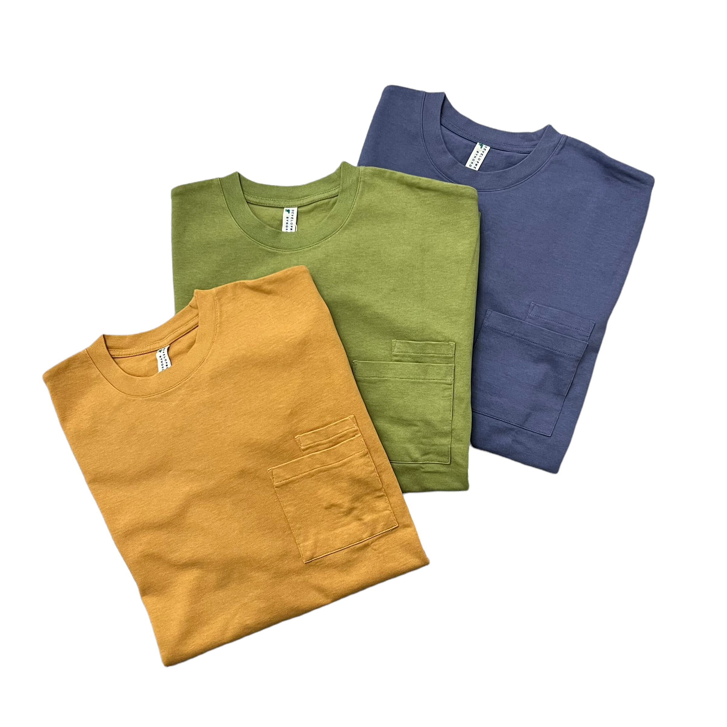 NOROLL / CARDPOCKET TEE L/S GREEN | THE NEWAGE CLUB powered by BASE