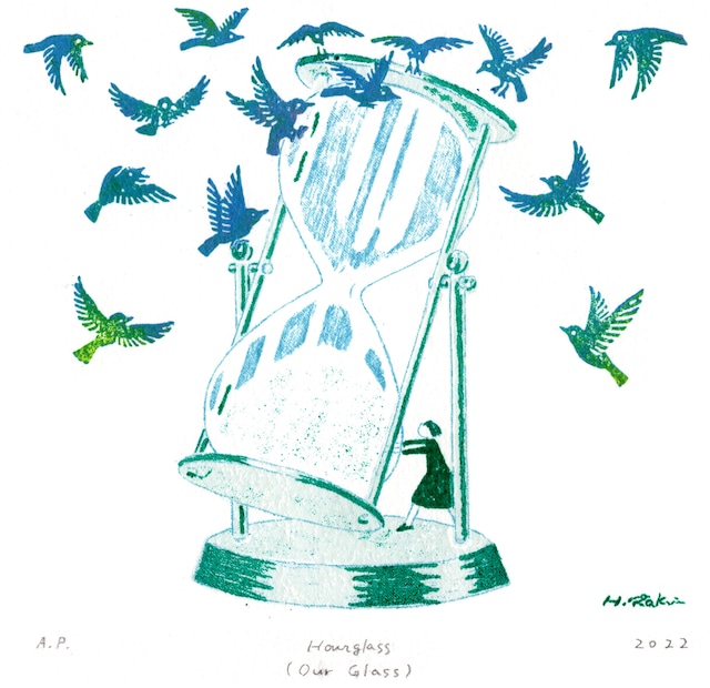 版画シート　Hourglass (Our Glass)