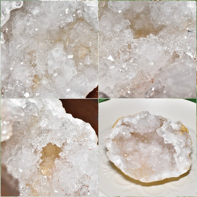 キラキラ輝く! 水晶ジオード 1個売り モロッコ産 CGD05