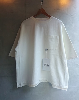 COMFY CMF OUTDOOR GARMENT "SLOW DRY POCKET TEE" White Color