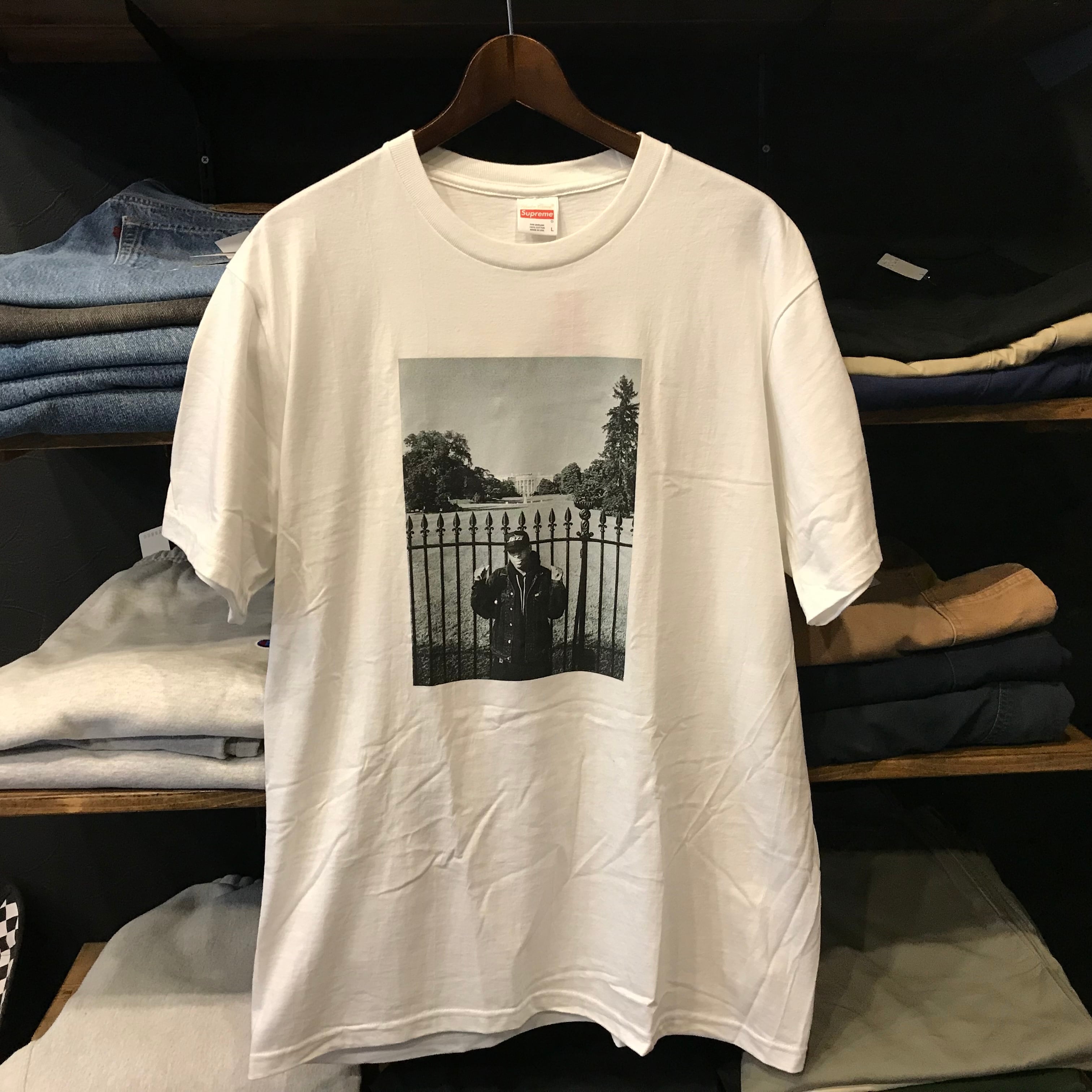 supreme undercover WhiteHouse tee ブルー MTシャツ/カットソー(半袖/袖なし)