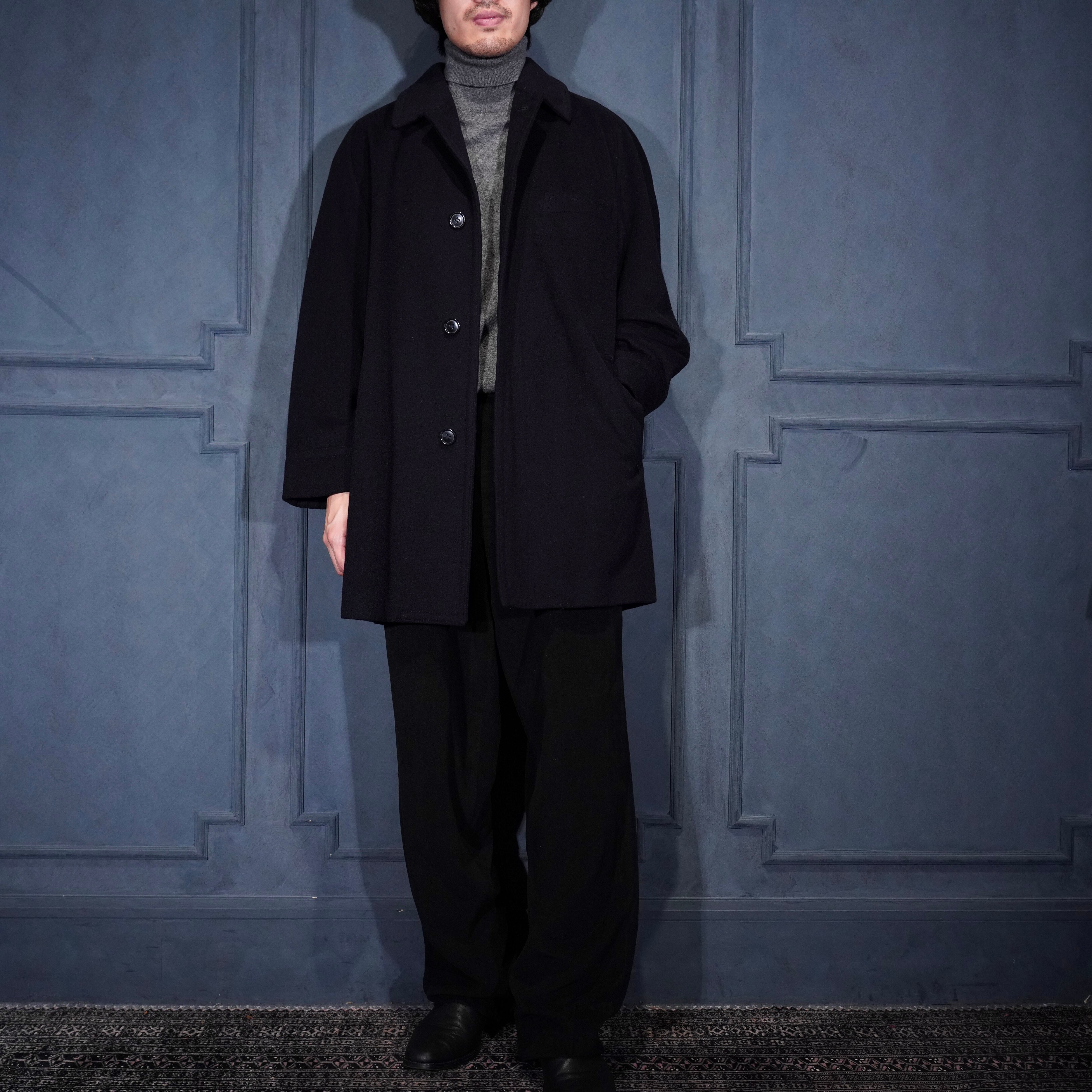 Aquascutum CASHMERE100% HALF COAT MADE IN JAPAN/アクアスキュータム