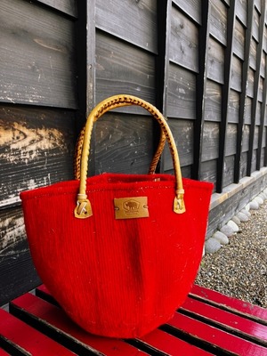wool bag =vivit red=