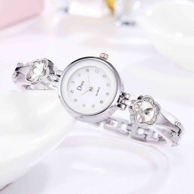 DISU LT-D3067(silver-white) レディース腕時計