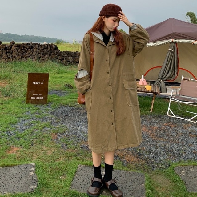 袖カット風 ミドル丈 ミリタリーコート 無地 オーバーサイズ フェイクレイヤード フード付き ライトアウター カジュアル メンズライク レディース デート アウター 大人可愛い 10代 代 30代 40代 取寄 発送目安14 21日営業日 Laff Store 会社情報 納期の確認 袖カット風 ミドル丈 ミリタリーコート 無地 オーバーサイズ フェイクレイヤード フード付き ライトアウター カジュアル メンズライク レディース デート アウター 大人可愛い 10代 代 30代 40代 取寄 発送目安14 21日営業日 Laff Store 会社情報 納期の確認