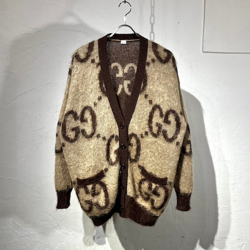 GUCCI Revirsible Mohair Cardigan