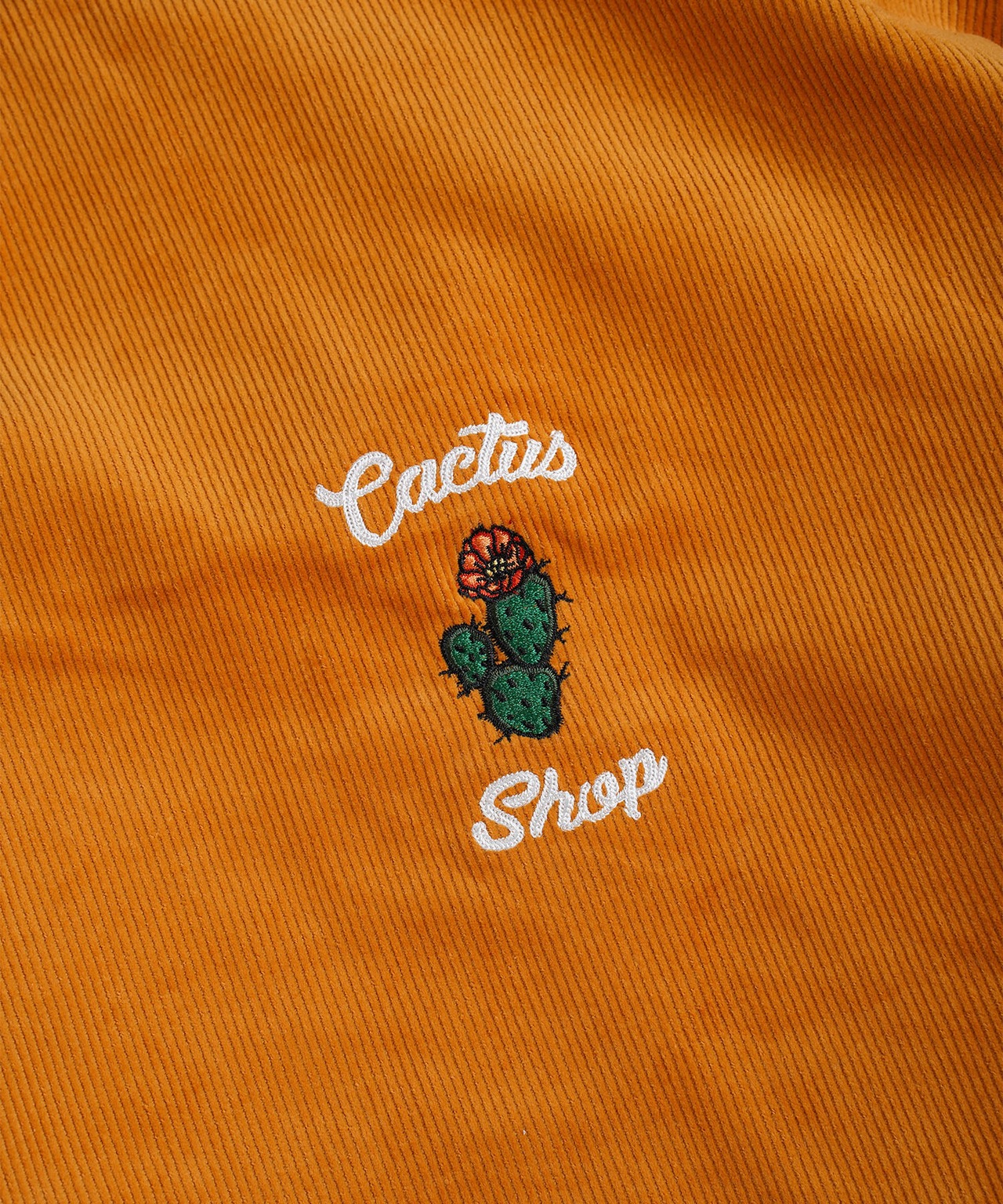 【#Re:room】CACTUS EMBROIDERY CORDUROY JACKET［REJ117］